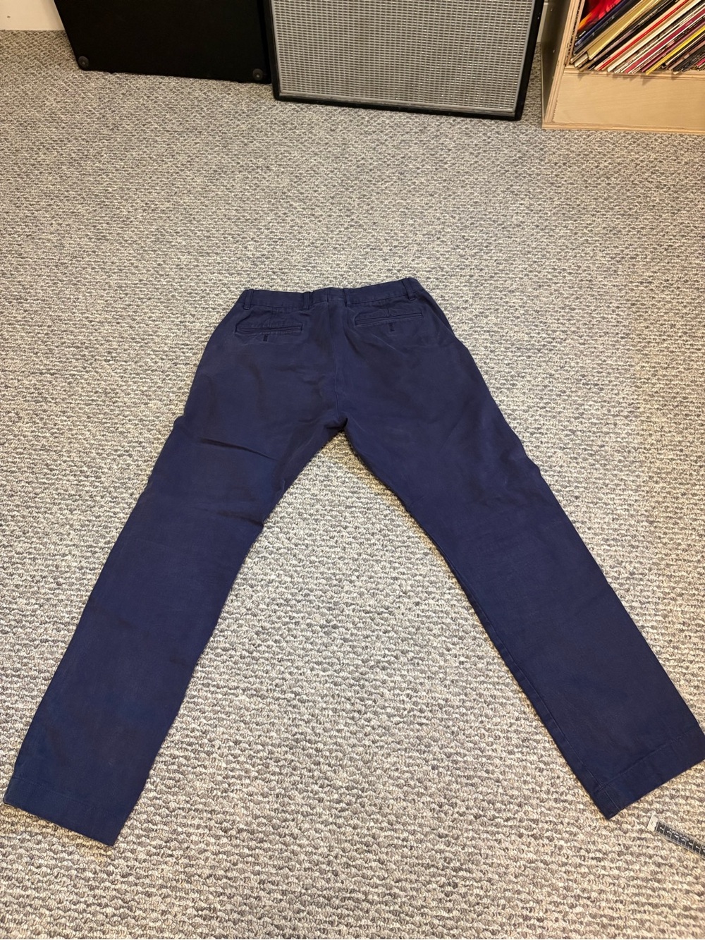 Todd Snyder Men's Navy Chino Pants - Classic Straight Fit